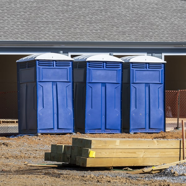 do you offer hand sanitizer dispensers inside the porta potties in Cookville TX